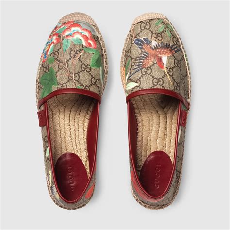 gucci espadrille heels|Gucci espadrille flat sale.